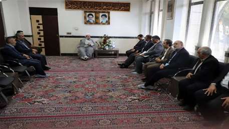  دیدار مدیرعامل کانون پرورش فکری با امام جمعه زاهدان
